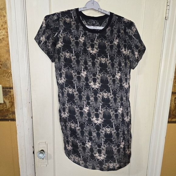 Theyskens' theory Satiny Feel Mini Dress Size Small - Picture 1 of 10